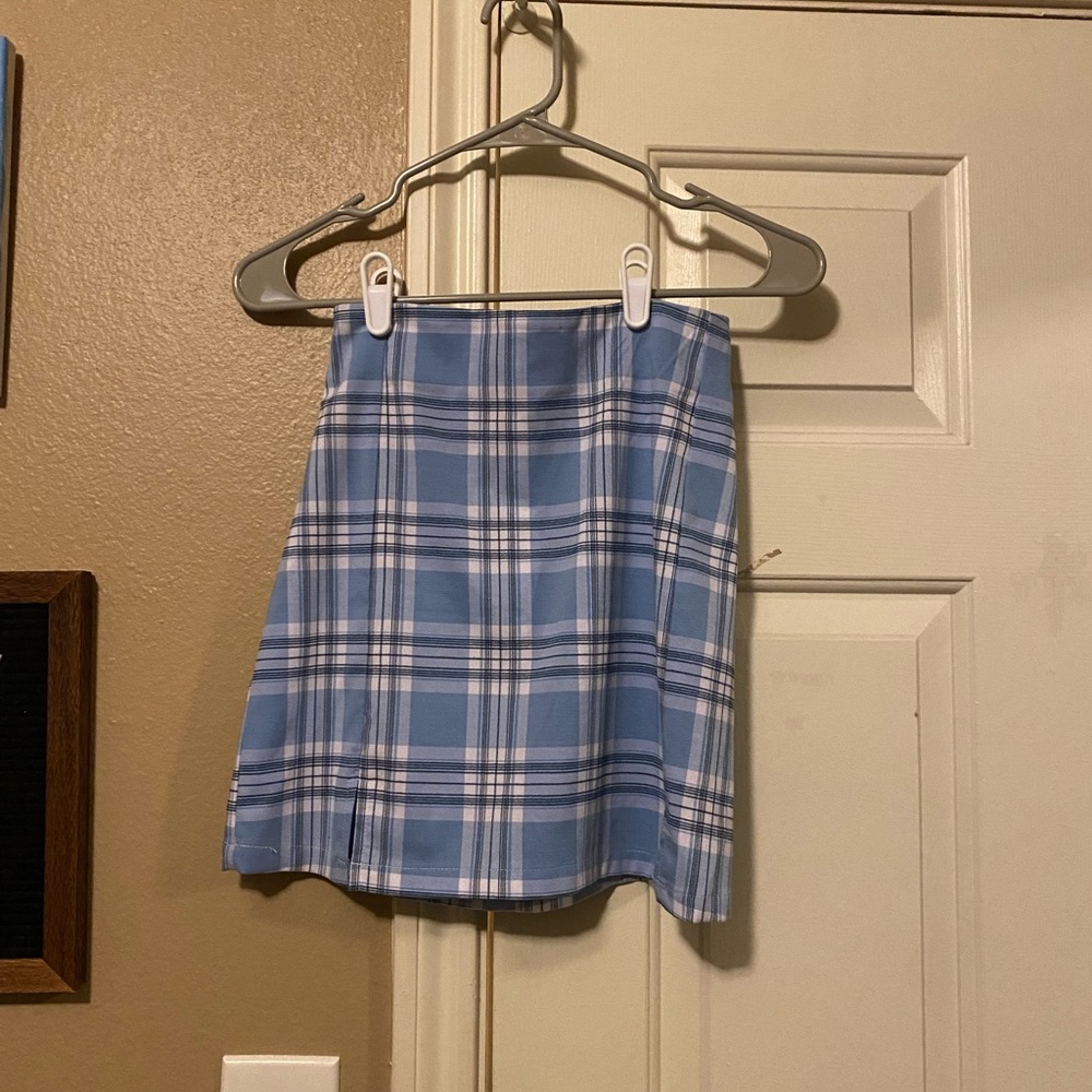 light blue BRANDY MELVILLE mini skirt